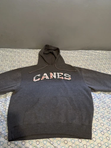 University Of Miami Hurricanes Jansport Hoodie Gray Women’s Size Large