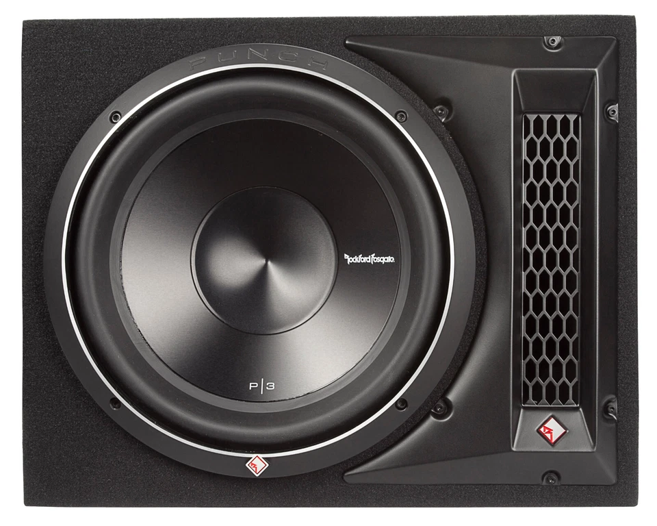 Rockford Fosgate Punch P3 1200 Watt 30cm Auto Subwoofer Bassbox P3-1X12 1 Ohm - Bild 2 von 4