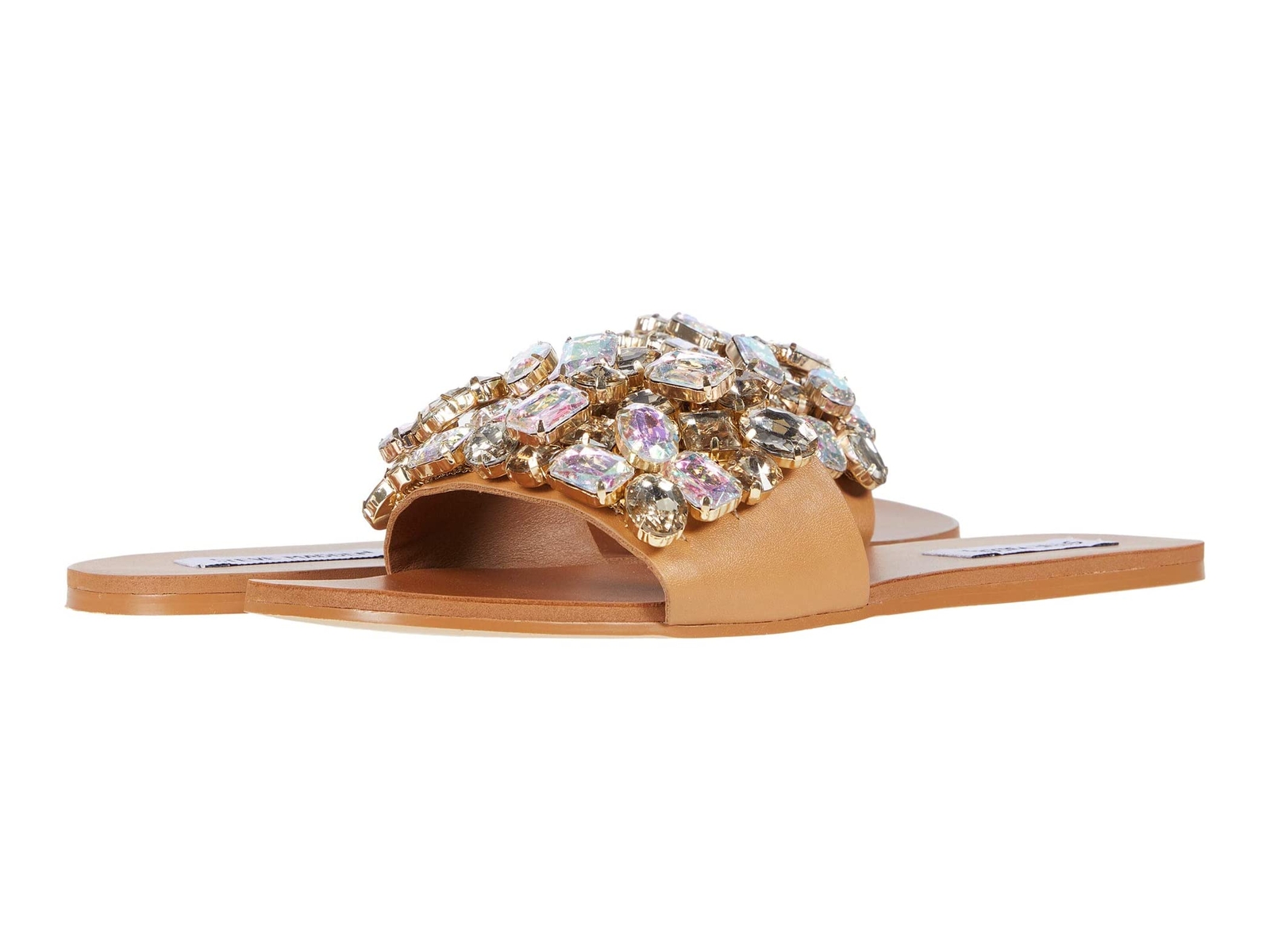Steve Madden Women's BRIONNA Jeweled Embellished Sandals RHINESTONE (7.5,  195189198836 | eBay