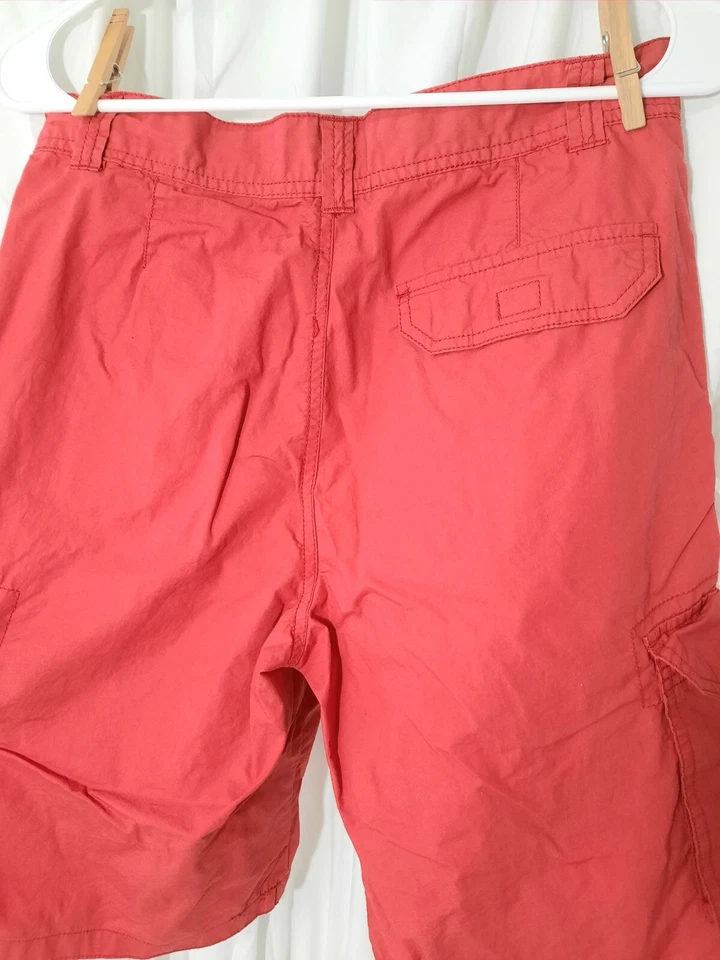 Hilfiger Youth Boys 14 Reg, UK size 20 Cargo Shorts Kids Clothes Summer Red - Изображение 3 из 4