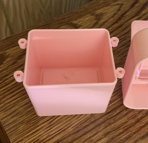 Muebles de ordenador Barbie Dream House rosa 1977 vintage - Imagen 6 de 8