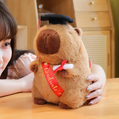 Capybara Stuffed Plushie Toy Capybara Plush Cute Doll Stuffed Animals Gifts - Picture 5 of 12