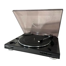 Untested Sony PS-LX250H Stereo Turntable System 33 RPM 45 RPM records For Parts