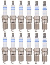Bosch Oe Fine Wire Platinum Set of 12 Spark Plugs For Aston Martin DB7 Vanquish