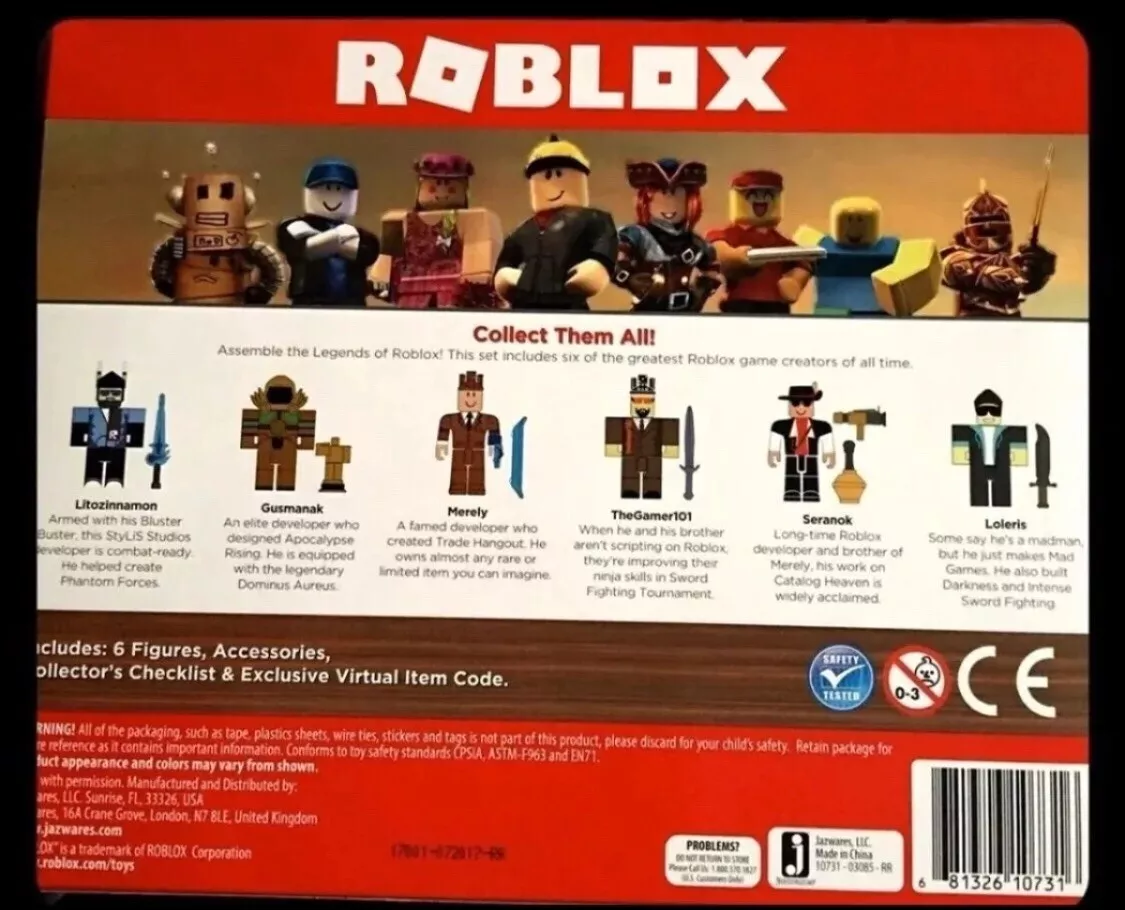 Roblox Avatar Shop Series Collection - Legend of Cat Figure Pack [Includes  Exclusive Virtual Item] 