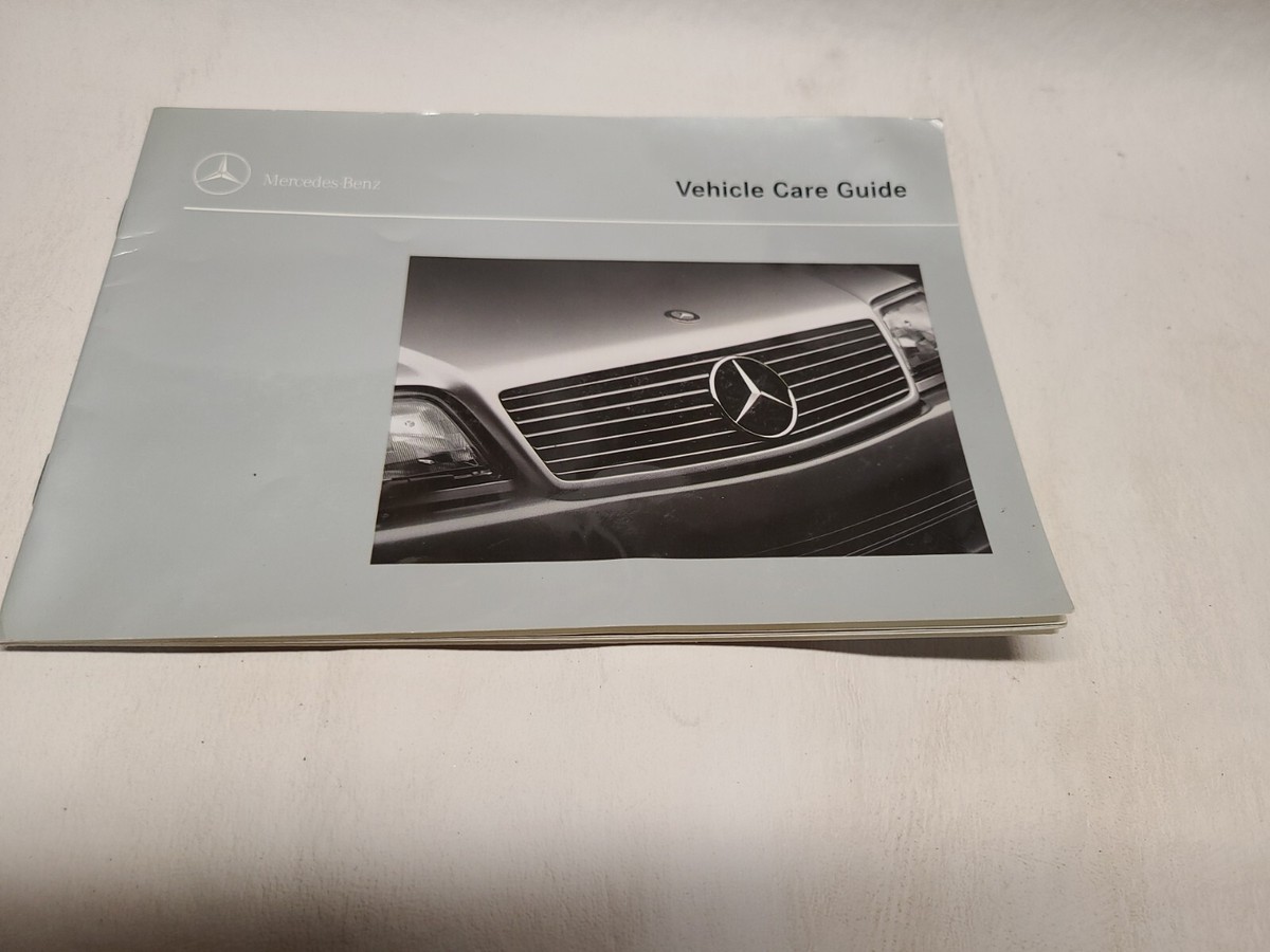 Mercedes-Benz 1998 CLK 320 Owner's Manual Set | eBay