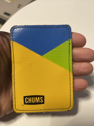 Chums Card Holder Multicoloured Plastic Id Wallet Purse, 