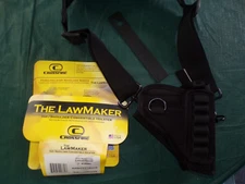 CrossFire The Lawmaker Shoulder Holster 3" large revolver ambidextrous black USA