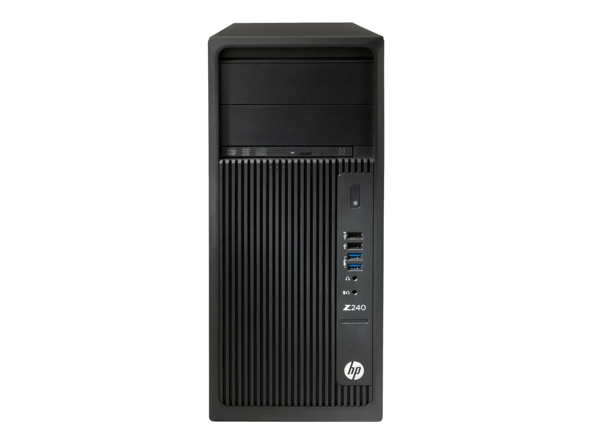 GAMING PC HP Z240 DESKTOP i5-6600 16GB DDR4 GTX645 256GB SSD+ 1TB