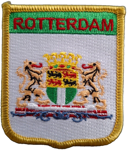 Rotterdam Netherlands Flag Embroidered Patch - LAST FEW - 第 1/5 張圖片
