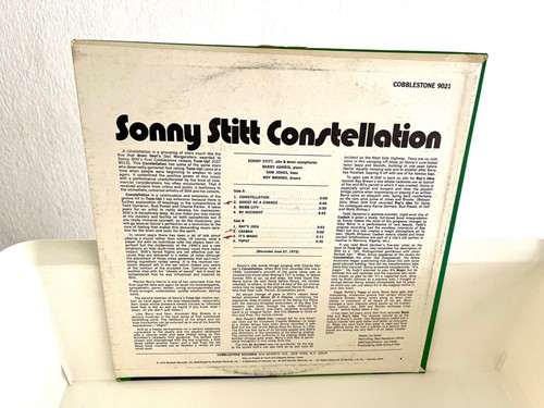 SONNY STITT - ROY BROOKS - CONSTELLATION - COBBLESTONE - US ORIG 1972 - NM VINYL - Picture 3 of 3