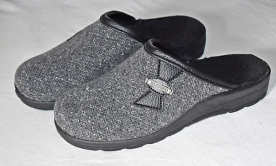 Blenzo Grau Herren Pantoffeln Schlappen Schuhe Gästeschuhe Gr. 40-47