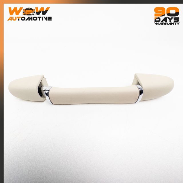 04-13 BENTLEY CONTINENTAL FLYING SPUR GT FRONT REAR GRAB HANDLE BEIGE SET OEM
