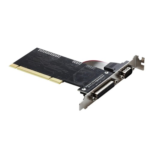 PCI Expansion Card PCI to RS232 Serial Port COM Parallel DB25 LPT Add On Card - Picture 4 of 5