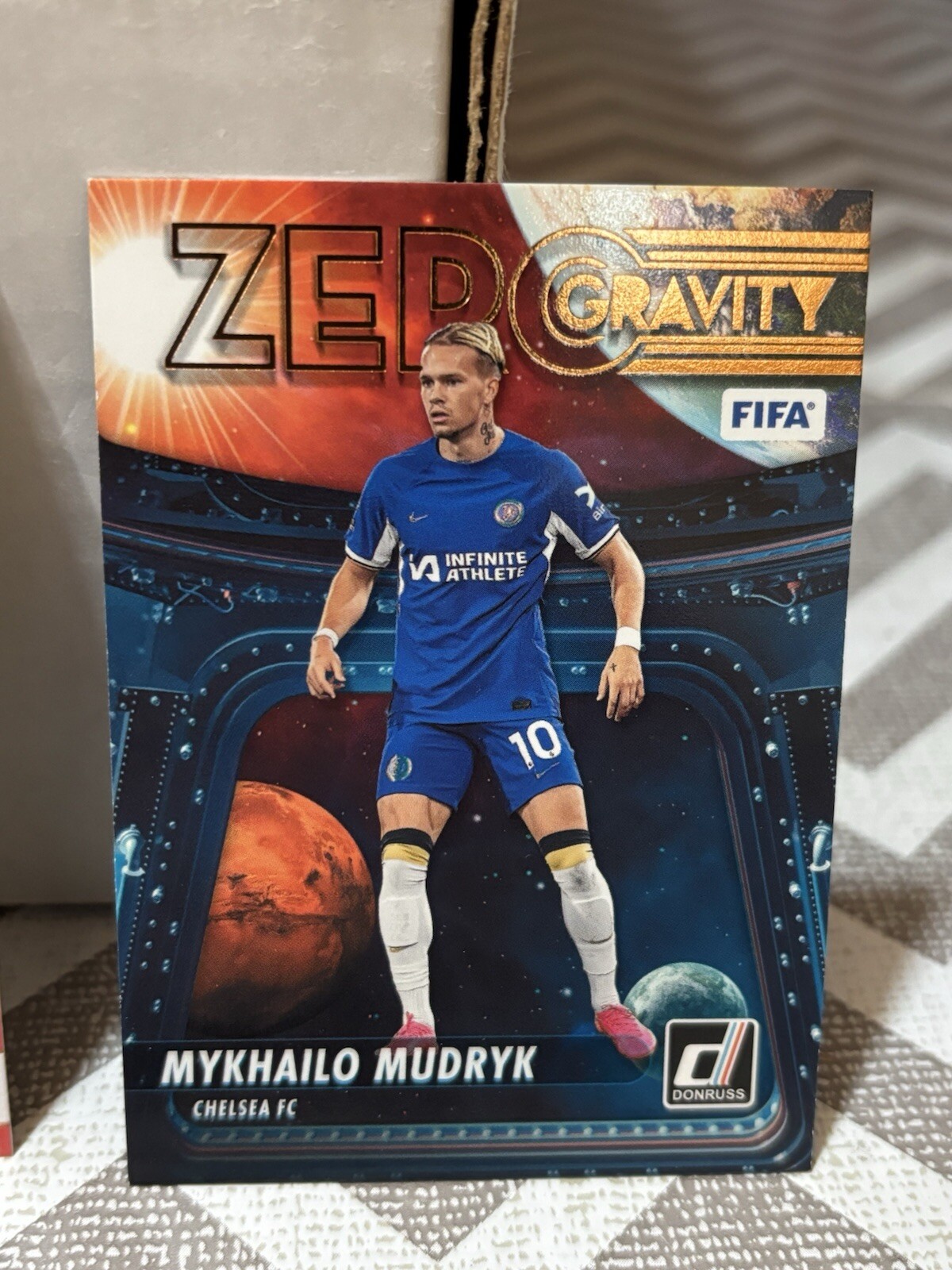 Mykhailo Mudryk 2023-24 Panini Donruss Zero Gravity #15 Chelsea FC