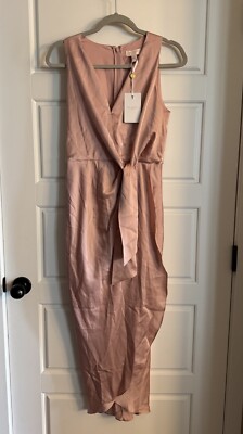 Ted Baker London Keyhole Sleeveless Dress, Size 1 - Light Pink at Nordstrom Rack