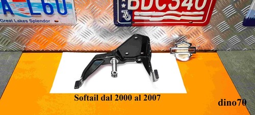 Harley Davidson staffa freno destra pedana larga x Softail Fat Boy Heritage ecc