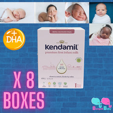 8 Boxes Kendamil Premium Stage 1 DHA First Infant Milk Formula - 600 g