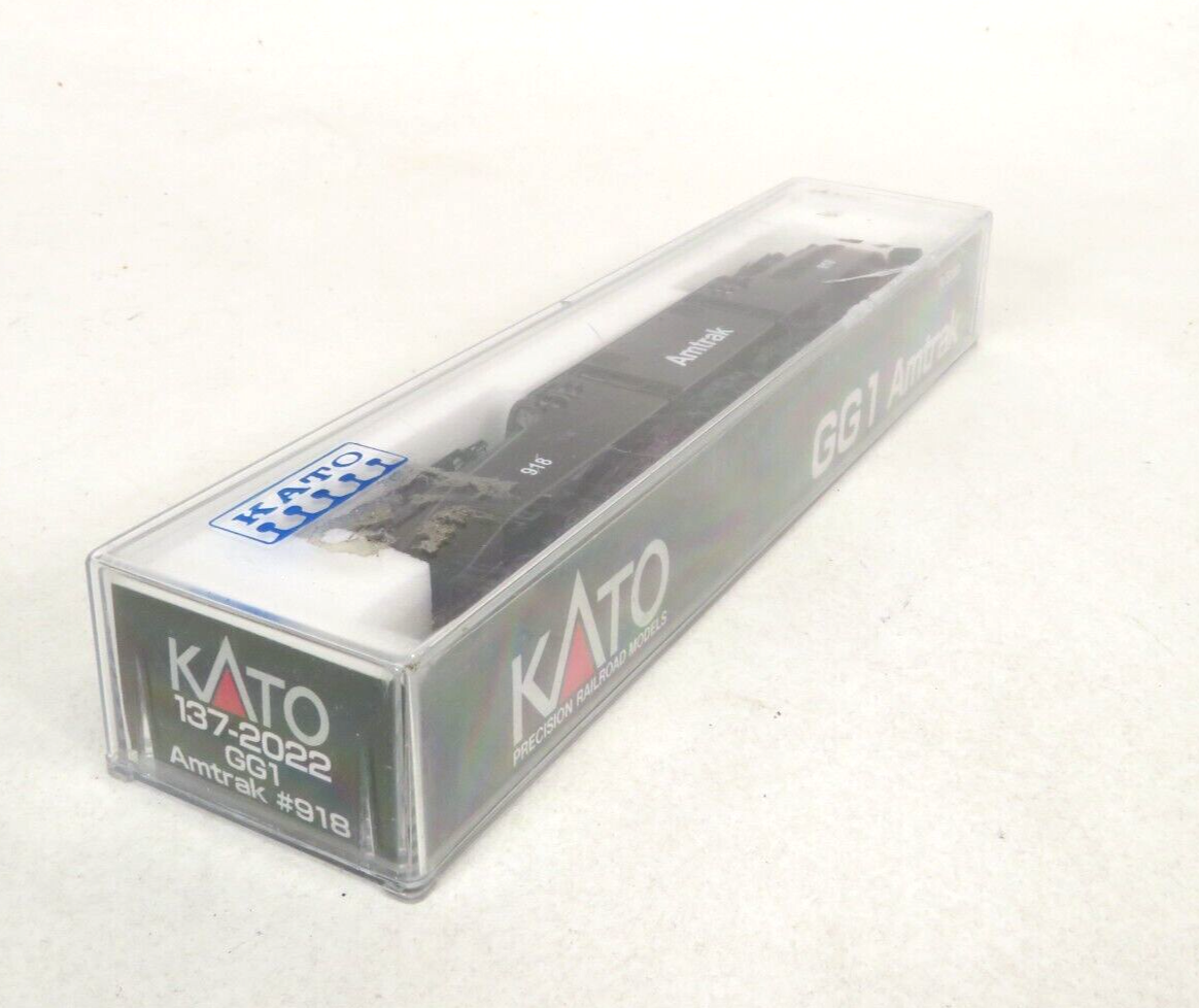 Kato 137-2022 GG1 Amtrak #918 Electric Locomotive, N Scale Kato 137-2022 GG1 Amtrak #918 Electric Locomotive, N Scale
