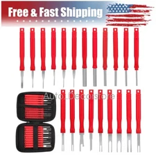 21Pcs Terminal Removal Tool Kit Electrical Wire Connector Pin Release Extractor