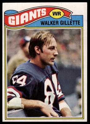 1977 Topps #457 Walker Gillette