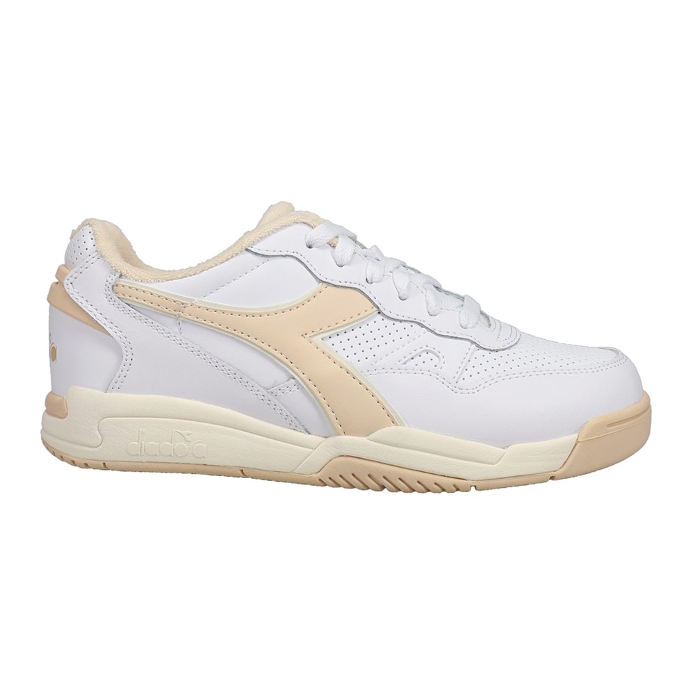 diadora Winner Lace Up  Mens White Sneakers Casual Shoes 179584-D0296