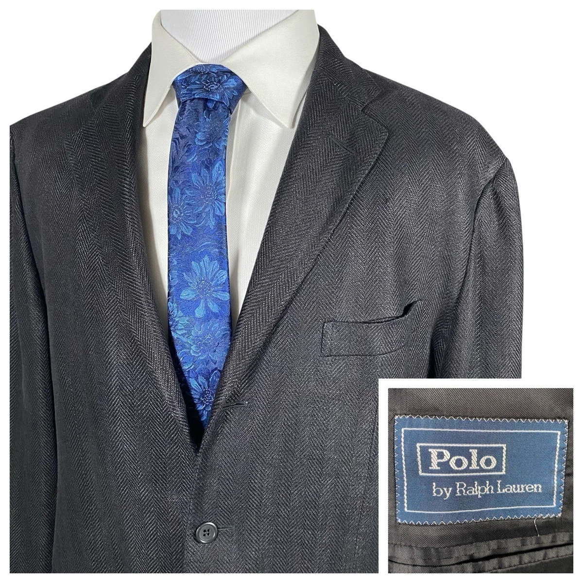 Polo Ralph Lauren Black Linen Suits & Blazers for Men for sale | eBay