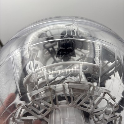 Disney Star Wars Perplexus 3D Maze Ball Game Death Star tested Doesn t Work