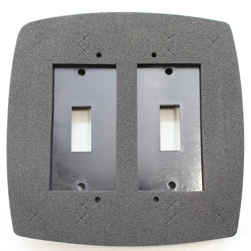 Intermatic 2-Gang Waterproof Dual Toggle Switch Plastic Insert Plate WP212 - Picture 4 of 6