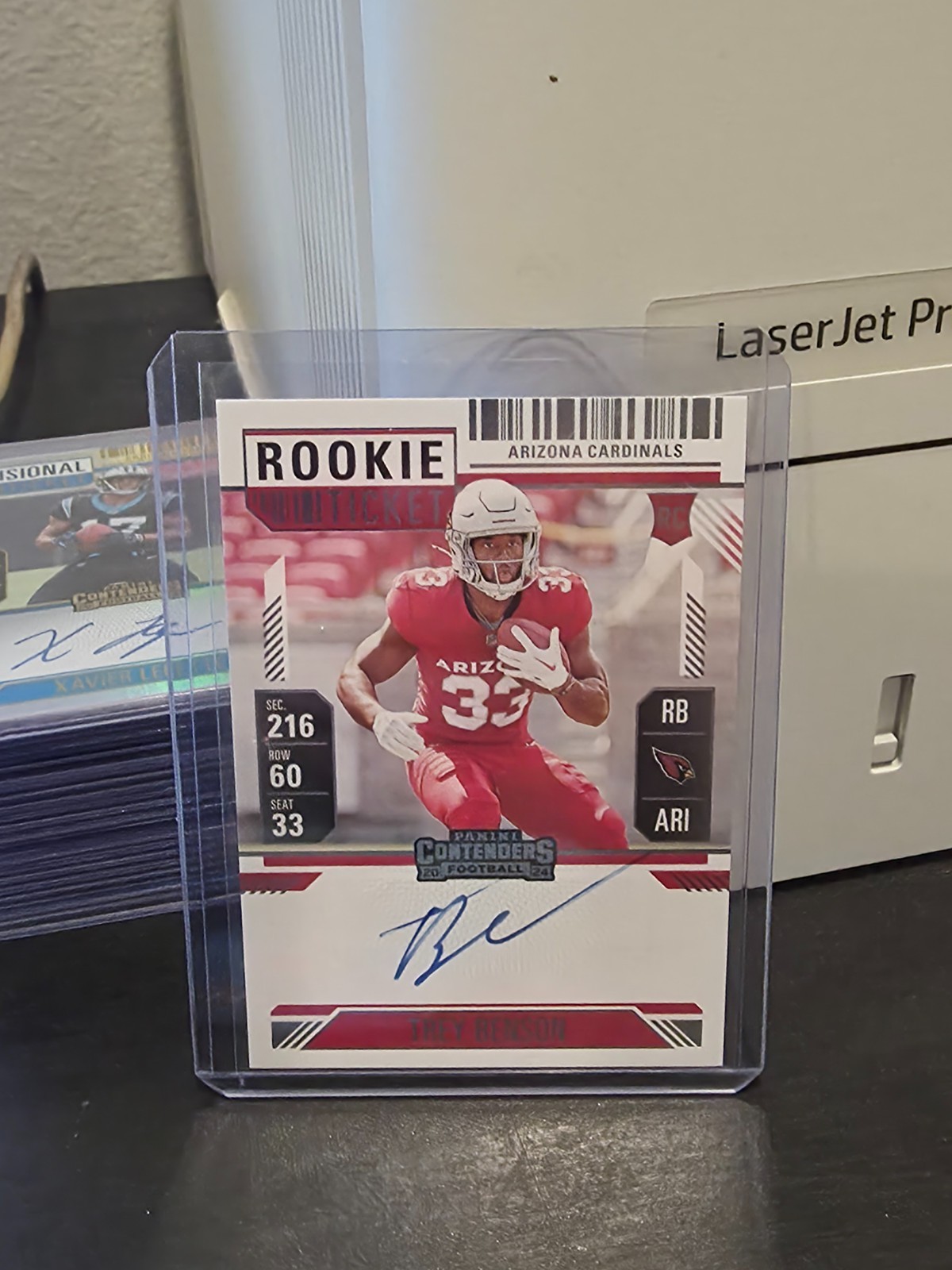 2024 Panini Contenders Ticket RPS Hobby Trey Benson Rookie Auto RC