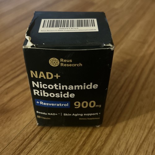 NAD+ Supplement for Anti-Aging, Energy Focus & Nicotinamide Riboside Resveratrol