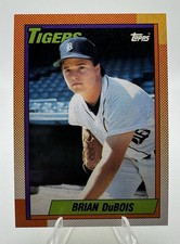 1990 Topps #413 Brian DuBois Rookie Detroit Tigers
