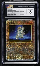 CGC 8 Machop 79/110 Legendary Collection) Reverse Holo Pokemon Card on eBay