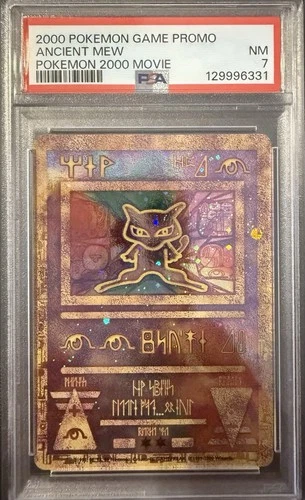Ancient Mew - 2000 Pokémon Game Promo - Pokemon 2000 Movie - PSA 7