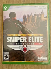 Sniper Elite Resistance Deluxe Edition XBox One / Series X Brand New Sealed