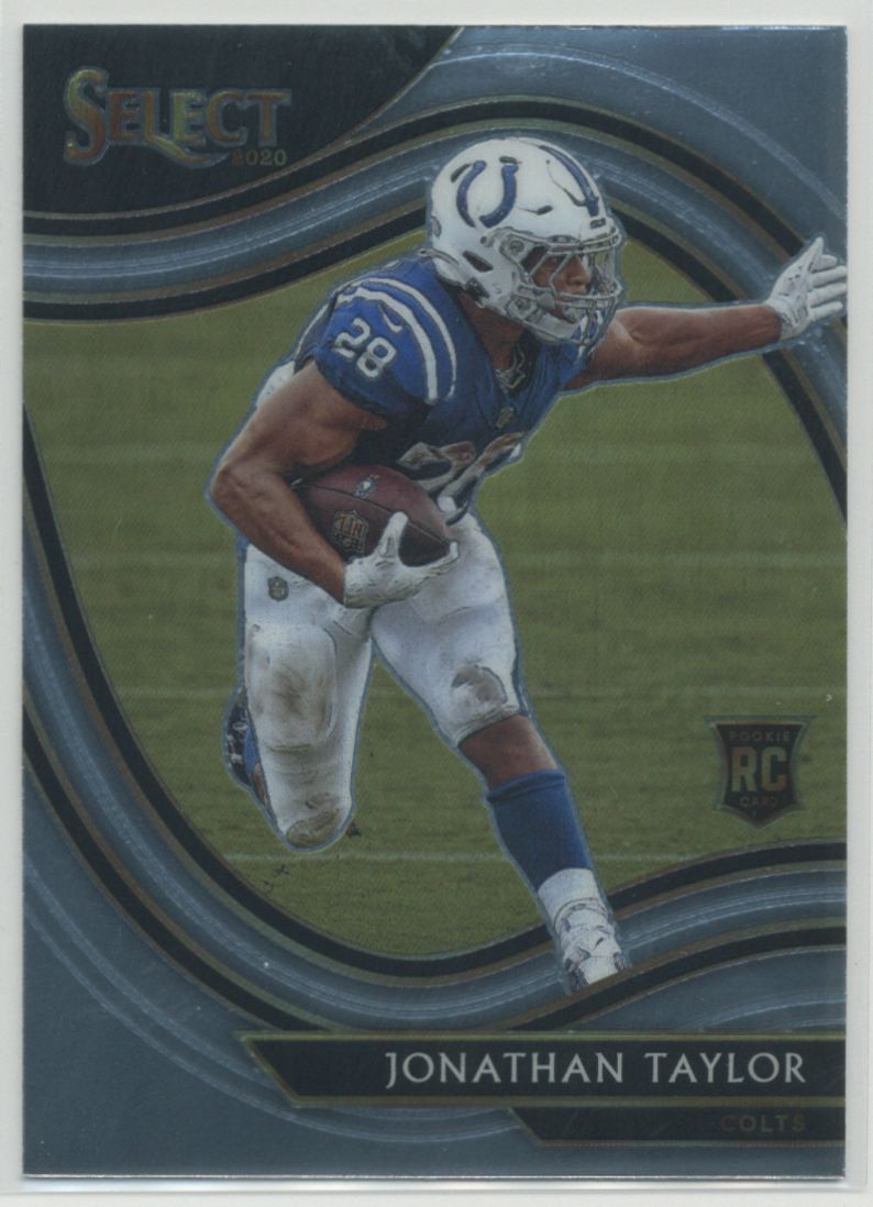Jonathan Taylor 2020 Panini Select Field Level RC Rookie #353 Indianapolis Colts