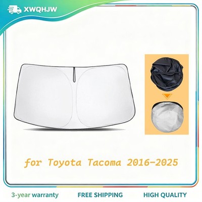 Car Front  Window Windshield Sun Shade Shield UV Block FOR Toyota Tacoma 2016-25