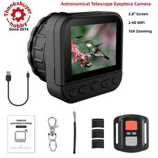 SV-EP03 64MP 4K HD Telescope Eyepiece Camera 2.4G WiFi 16X Zooming 2.8" Screen