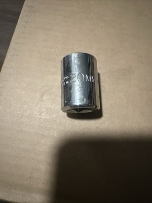 Proto Professional 20MM Metric Socket 1/2  Drive 12pt 5420M RARE New Made In USA