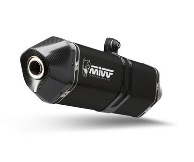 MIVV Speed Edge Schwarz Inox-Auspuff Triumph Tiger 900 /GT /PRO /RALLY 2024 2026