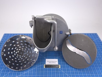 Hobart Pelican Head VS9 Vegetable Slicer #12 Hub w/ S-Blade & 1 Shredder Plate