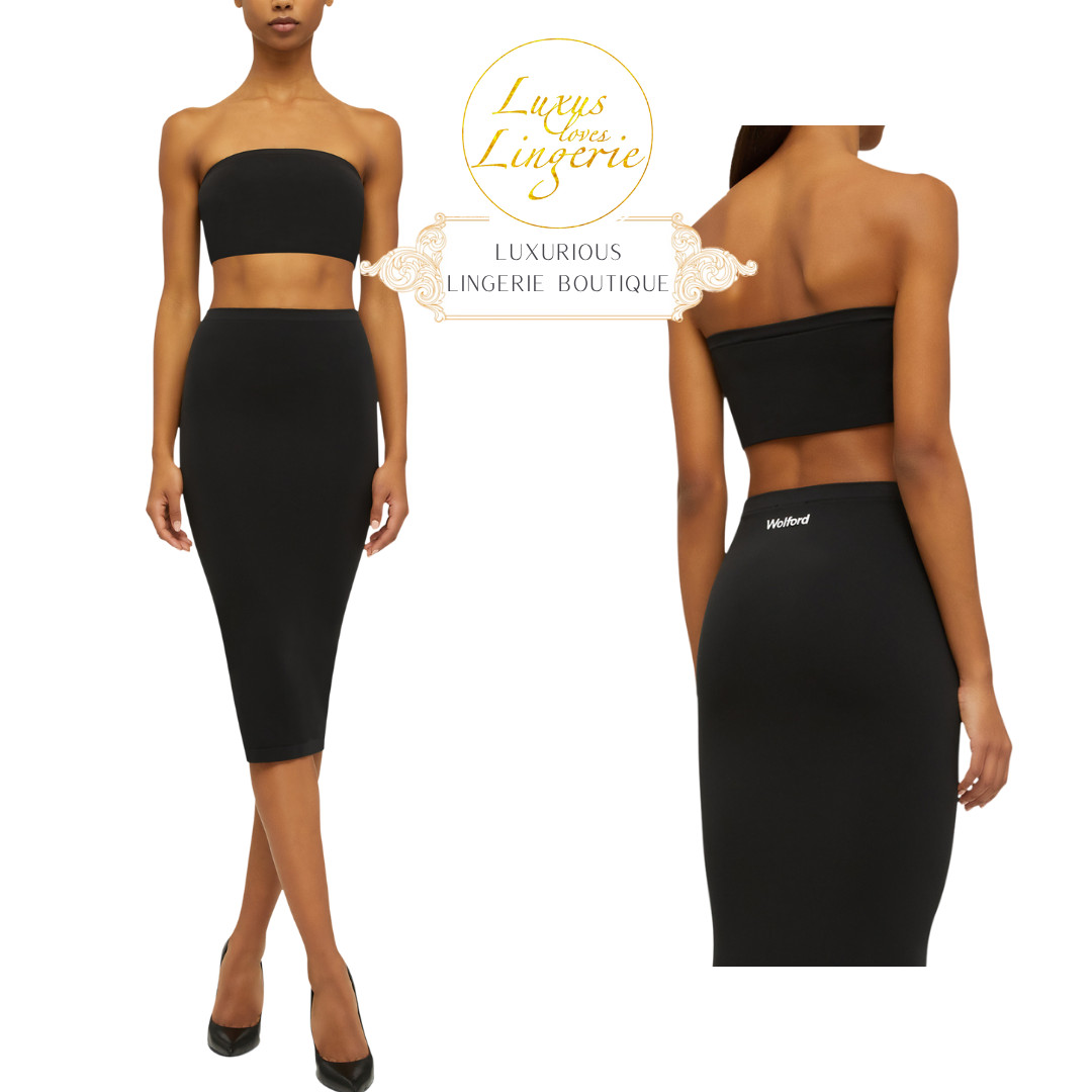 Fatal Skirt Minidress By Wolford XS S Black Pencil Skirt Dress
