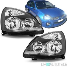 KIT FARI NERI V6 DESIGN per RENAULT CLIO II 2 2001-2005+3J garanzia