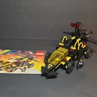 LEGO Battrax 6941 Space Blacktron Set Minifigure Instruction Manual