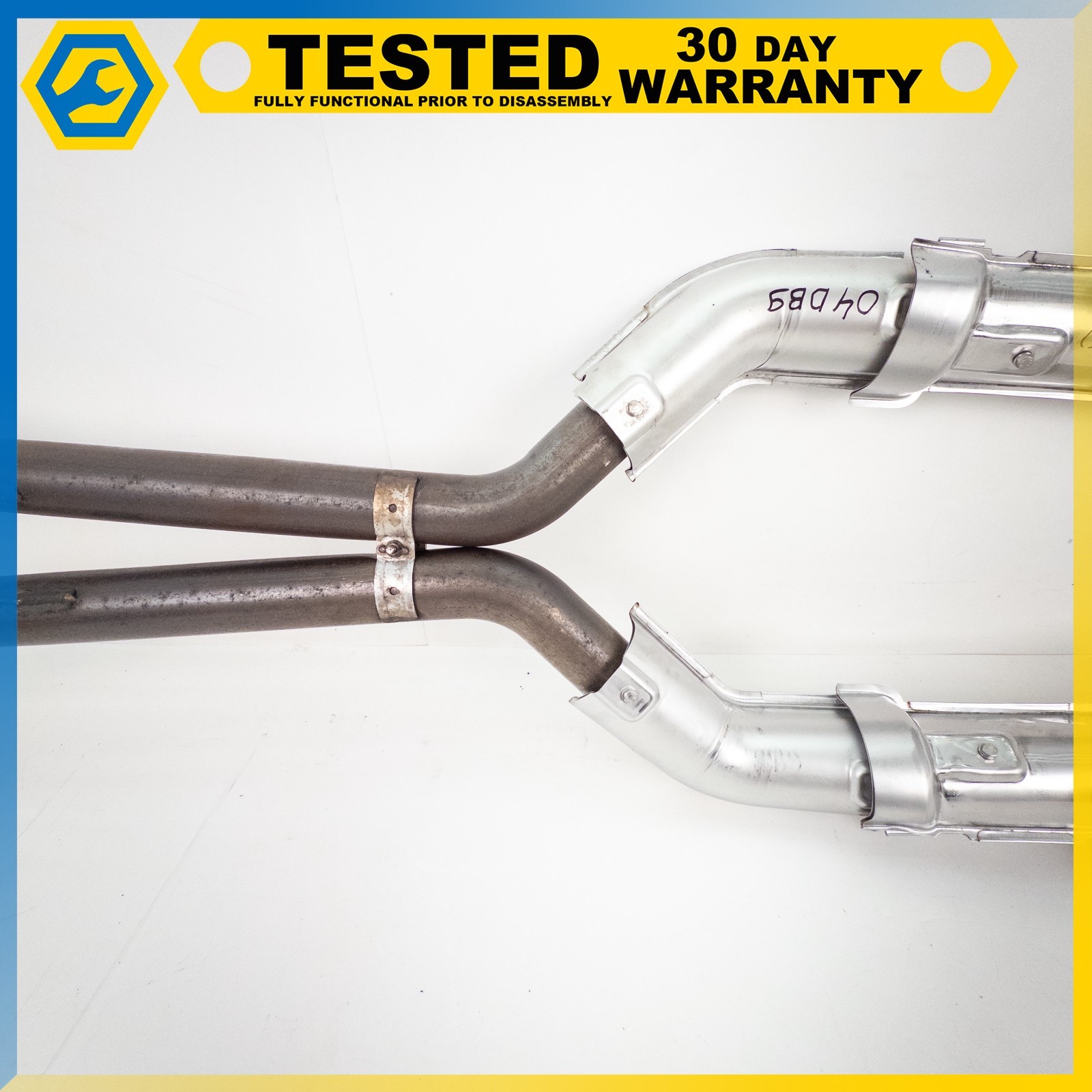 Aston Martin DB9 2005-2012 Right Center exhaust extensions Set