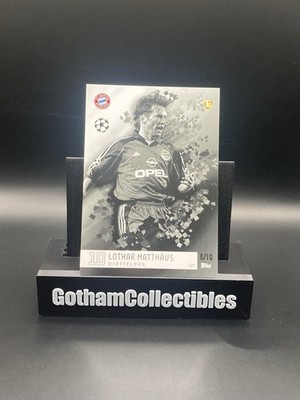Topps Total Football 2024/25 Lothar Matthaus Black Refactor /10 Bayern München