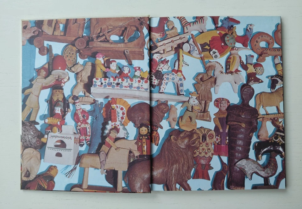 1974 Shpikalov Russian Toys illustrated book Museum-Folk-Industrial toys - Image 4 of 4