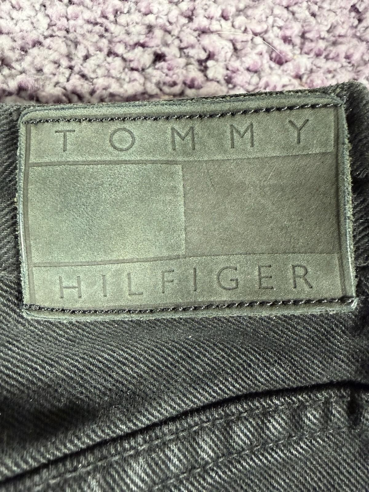 Tommy Hilfiger Boyfriend Jeans Womens 12 Relaxed Straight Leg Black Vintage Y2K thumbnail 5