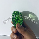 BID NOW Rolex Triplock Green Glass Paperweight Salviati Collector Display — photo 4