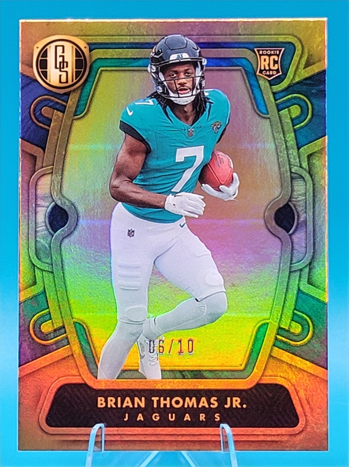 2024 Panini Gold Standard - Rookies Brian Thomas Jr. #120 Sapphire /10 (RC)